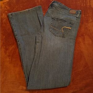 American Eagle Outfitters Dark Blue Boot Cut Jeans